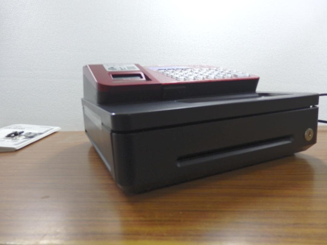 4040 赤 設定無料カシオ SR-S200-RD レジスター ＳＤカード対応