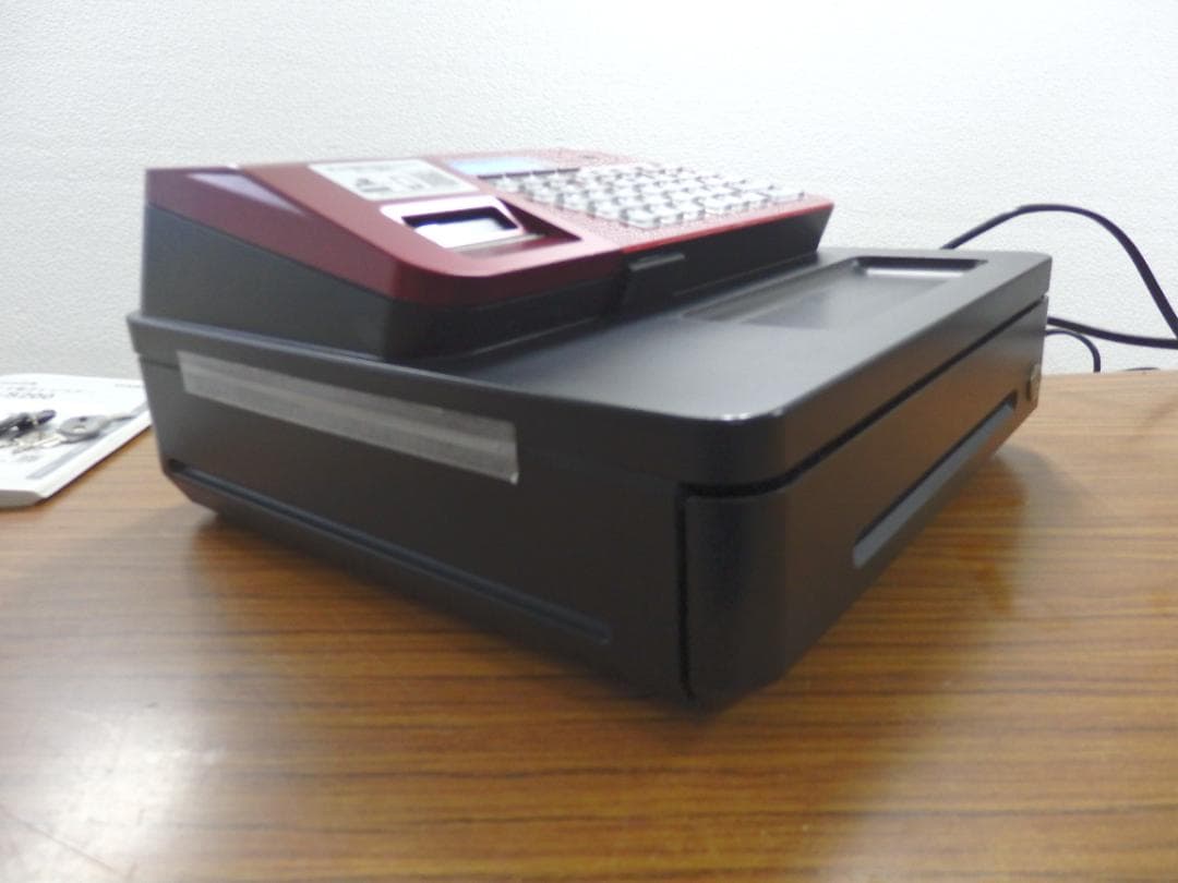 4040 赤 設定無料カシオ SR-S200-RD レジスター ＳＤカード対応