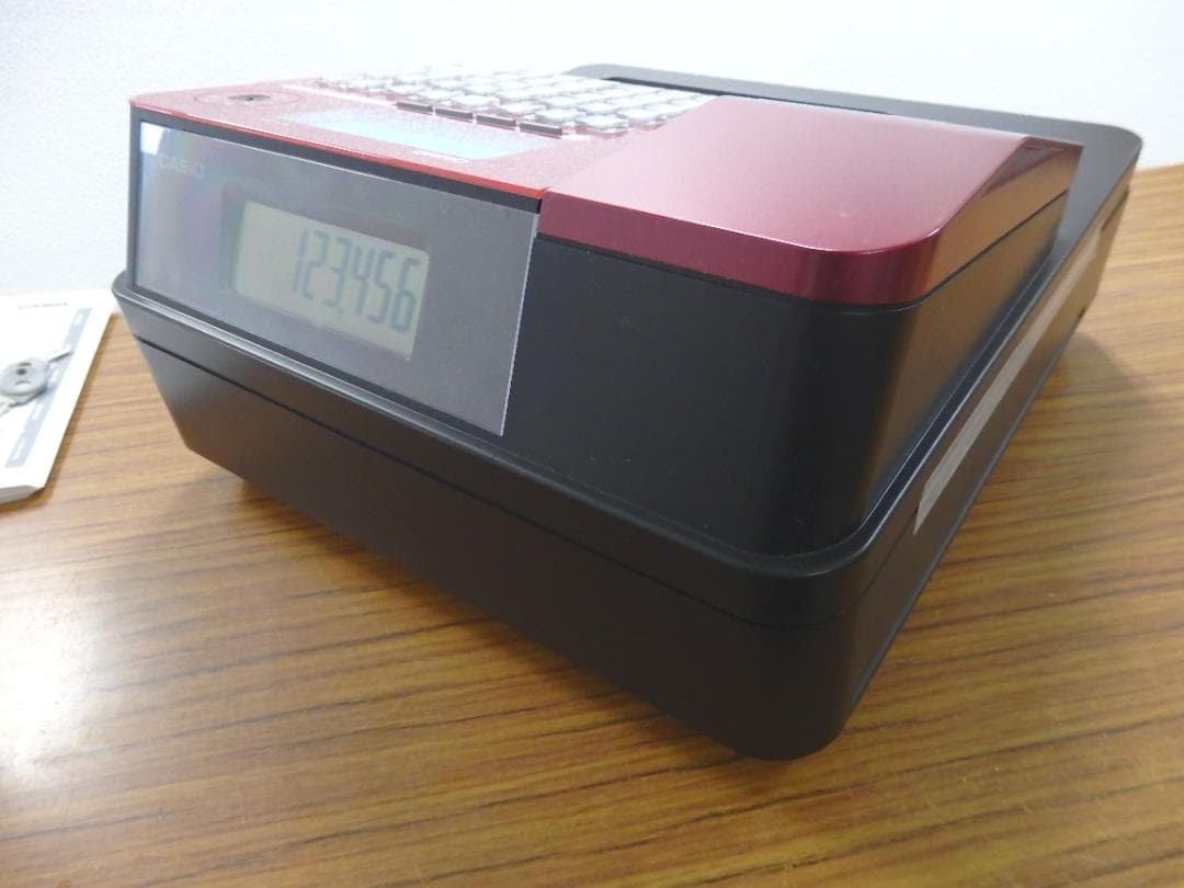 4040 赤 設定無料カシオ SR-S200-RD レジスター ＳＤカード対応