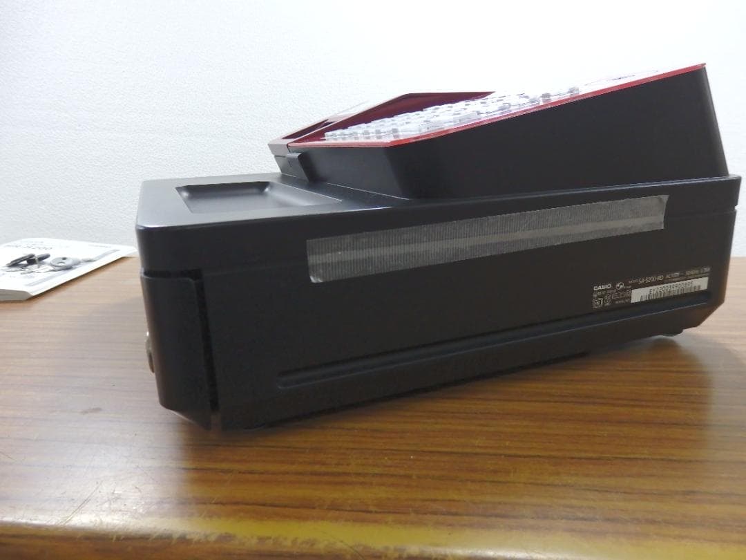 4040 赤 設定無料カシオ SR-S200-RD レジスター ＳＤカード対応