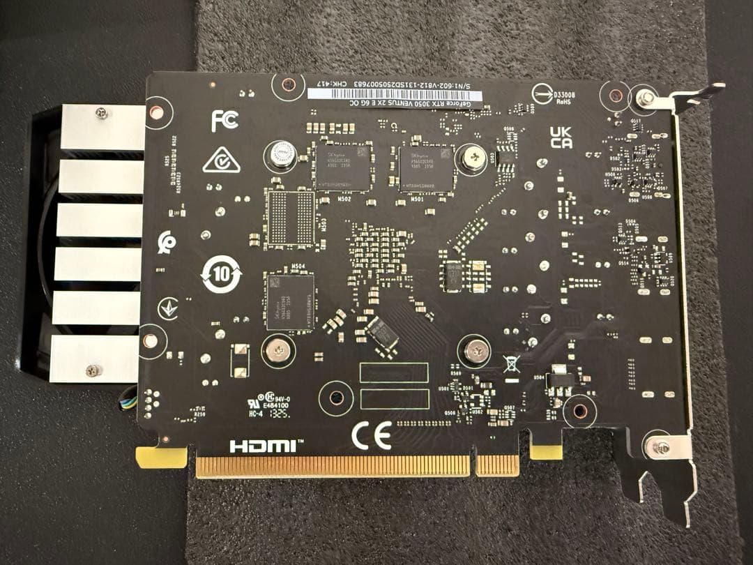 グラフィックボード・グラボ・ビデオカード MSI GeForce RTX 3050 VENTUS 2X 6GB