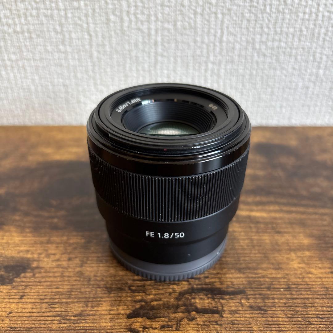 SONY FE 50mm F1.8単焦点レンズ