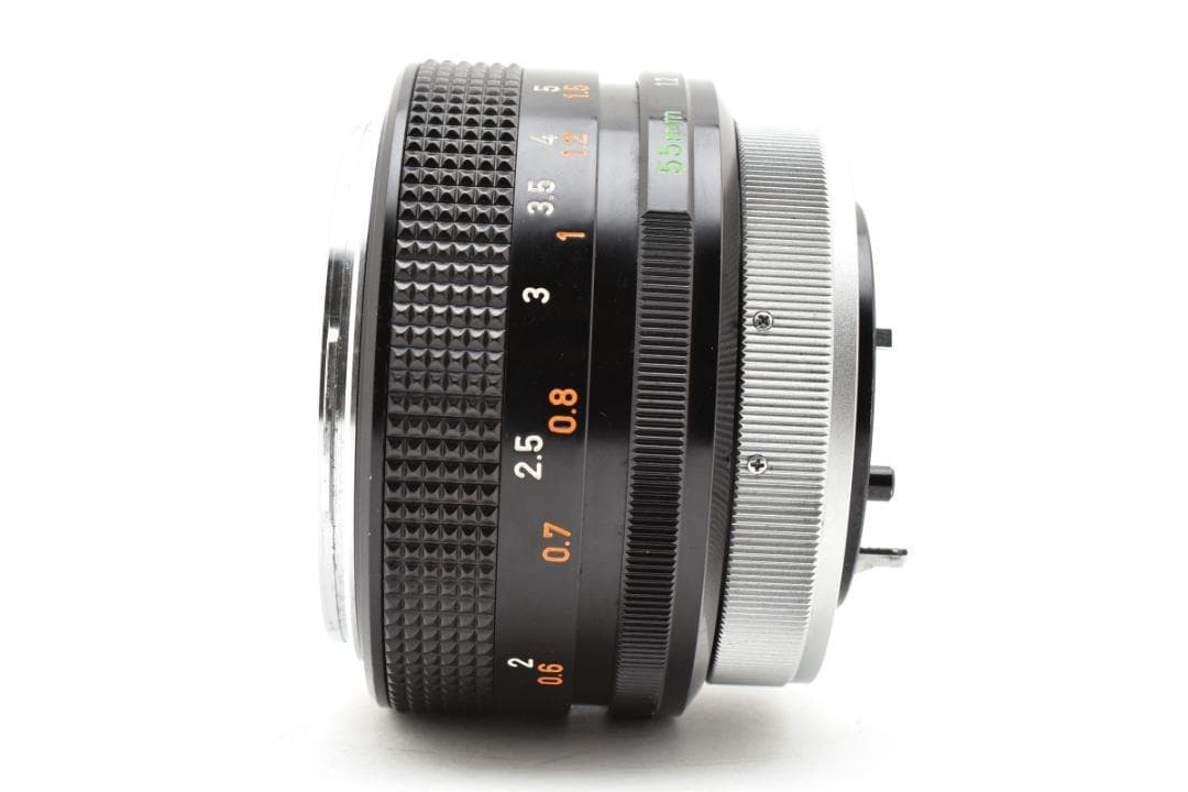 動確済 キャノン Canon FD 55mm f1.2 Rare O #164
