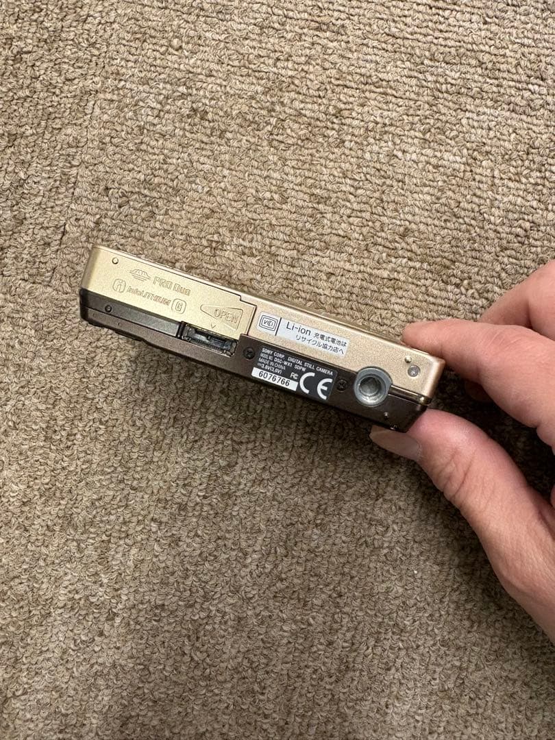 美品 ソニー SONY Cyber-shot DSC-WX1 コンデジ ゴールド