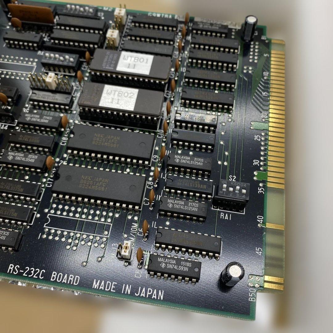 NEC PC-9800シリーズ用 RS-232C（第2〜第3回線用）拡張