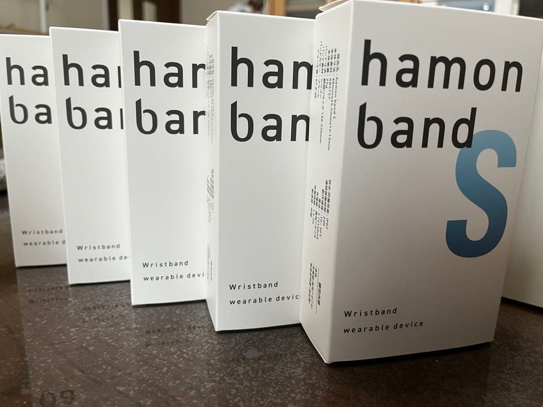 5本セット価格　【新品】hamon bandハモンバンドS ウェアラブルデバイス