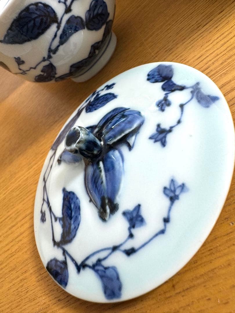 470 瀬戸焼　旭窯　茶器揃　未使用品　共箱　湯呑4客