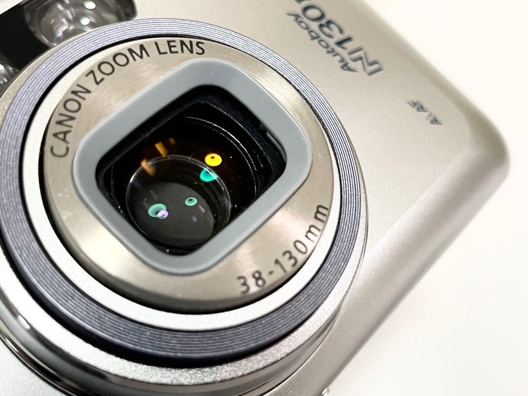 【美品・完動品】Canon Autoboy N130Ⅱ 動作確認済ソフトケース付