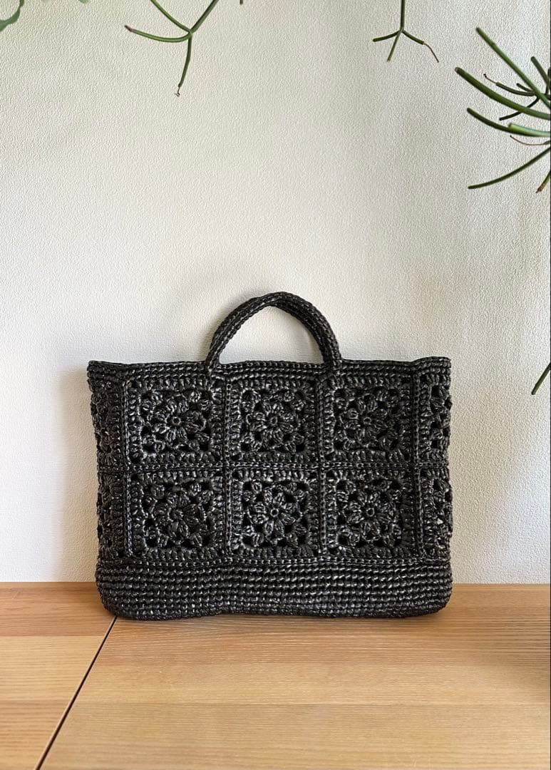 ⚲ オーダー商品 / しそ　ハンドメイド スズランテープバッグ