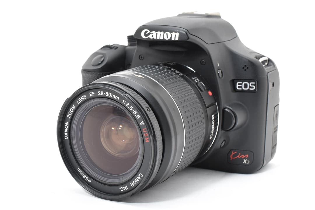 Canon EOS Kiss X3 スマホ転送OK レンズセット #0216