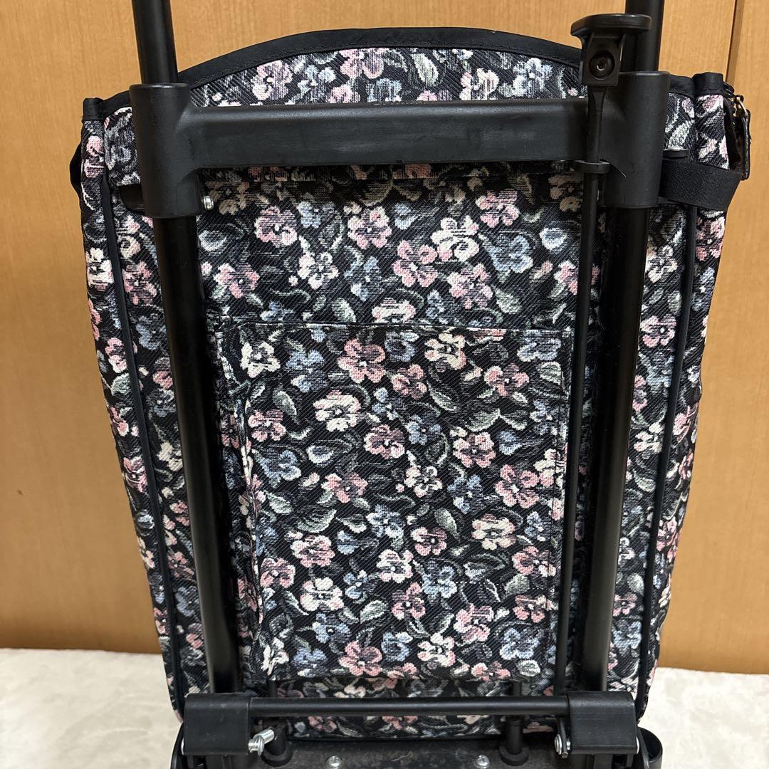 島製作所 ショッピングカートサイドカー　メロディスムーズST 小花柄　軽量