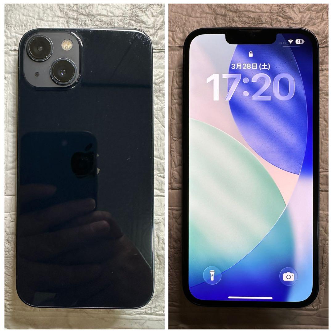 26 iPhone13 128GB 純正BMS新品バッテリー　良品