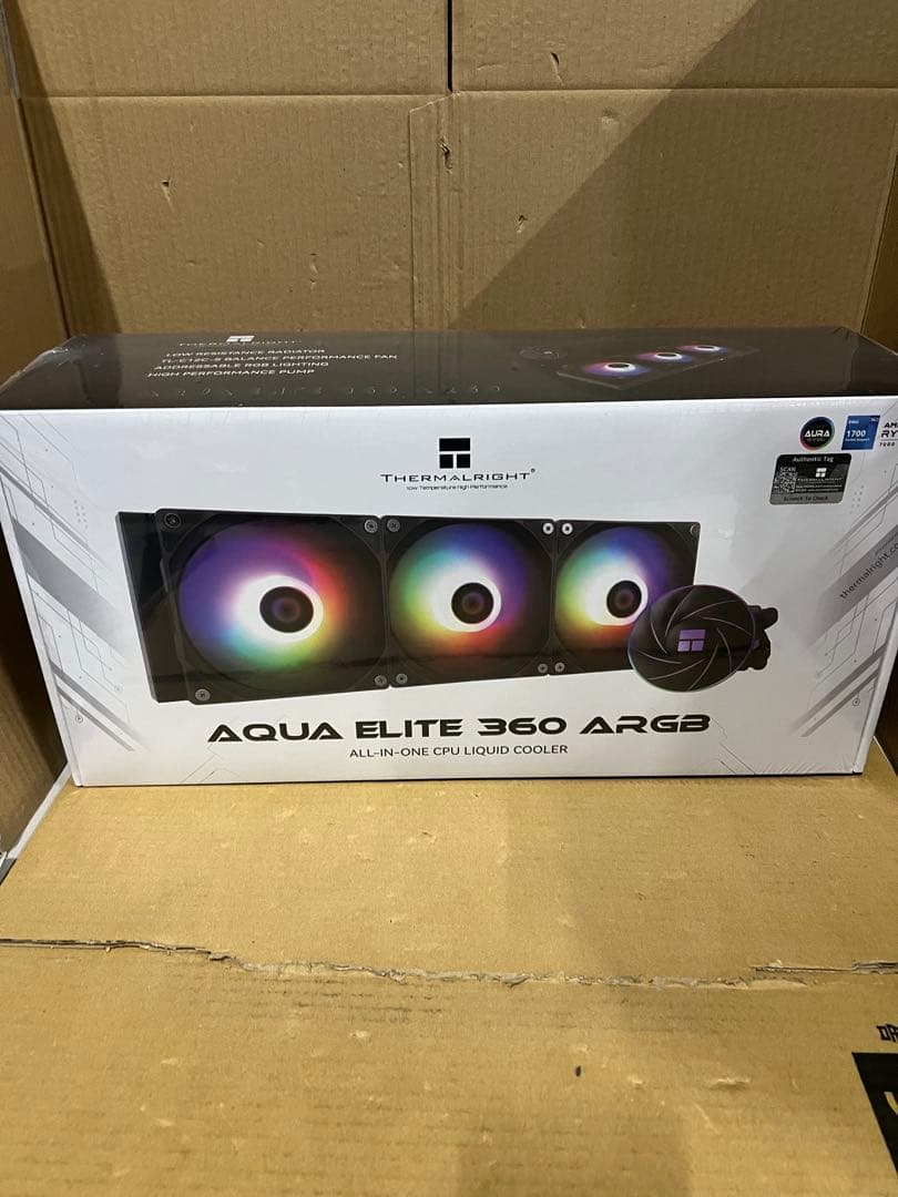 Thermalright AQUA ELITE 360 ARGB CPUクーラー