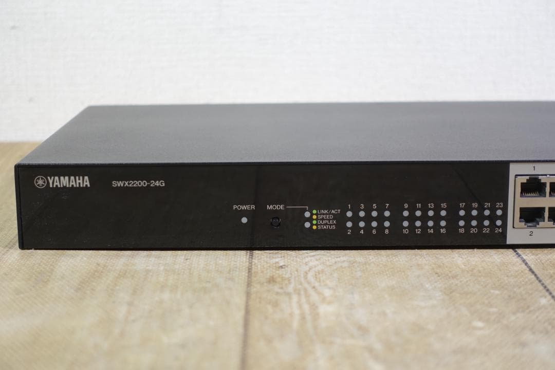 YAMAHA SWX2200-24G 24ポート スマートL2スイッチ