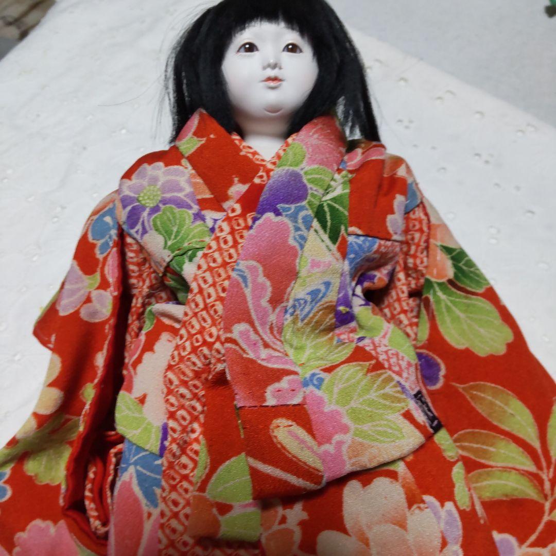 今月いっぱいの出品、最終価格です　 市松人形 カラフル着物 ミニ