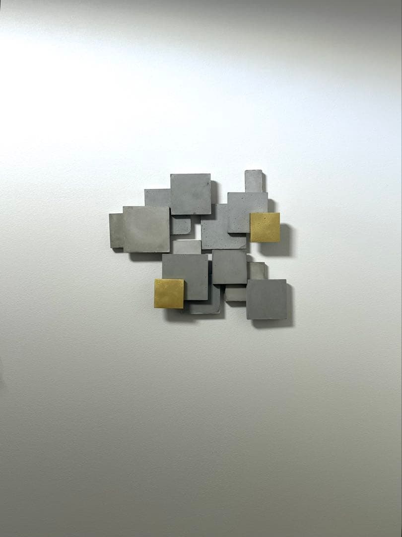 【371】北欧風　ホテル　テクスチャーアート　現代アート　インテリア