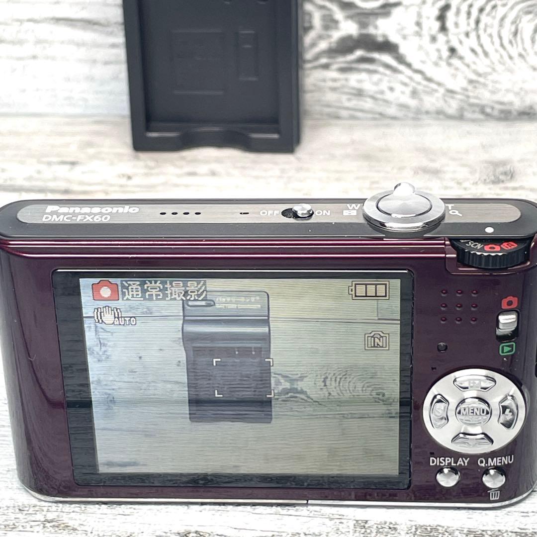 【美品】パナソニック デジタルカメラ LUMIX (ルミックス)DMC-FX60
