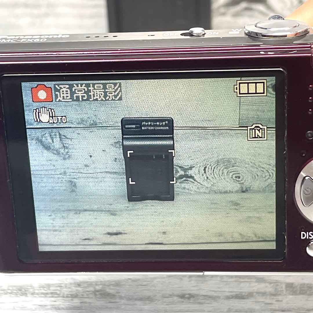 【美品】パナソニック デジタルカメラ LUMIX (ルミックス)DMC-FX60