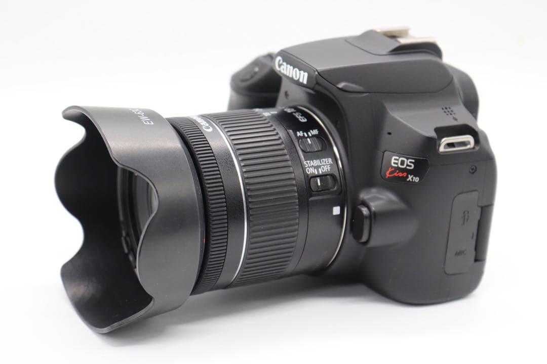 【Canon EOS Kiss X10 ダブルレンズセット】 Wi-Fi搭載