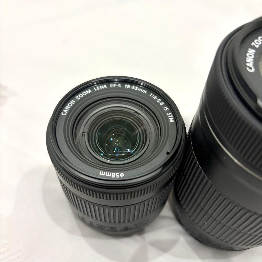Canon EOS Kiss X10 本体 ダブルズームキット SDカード付き