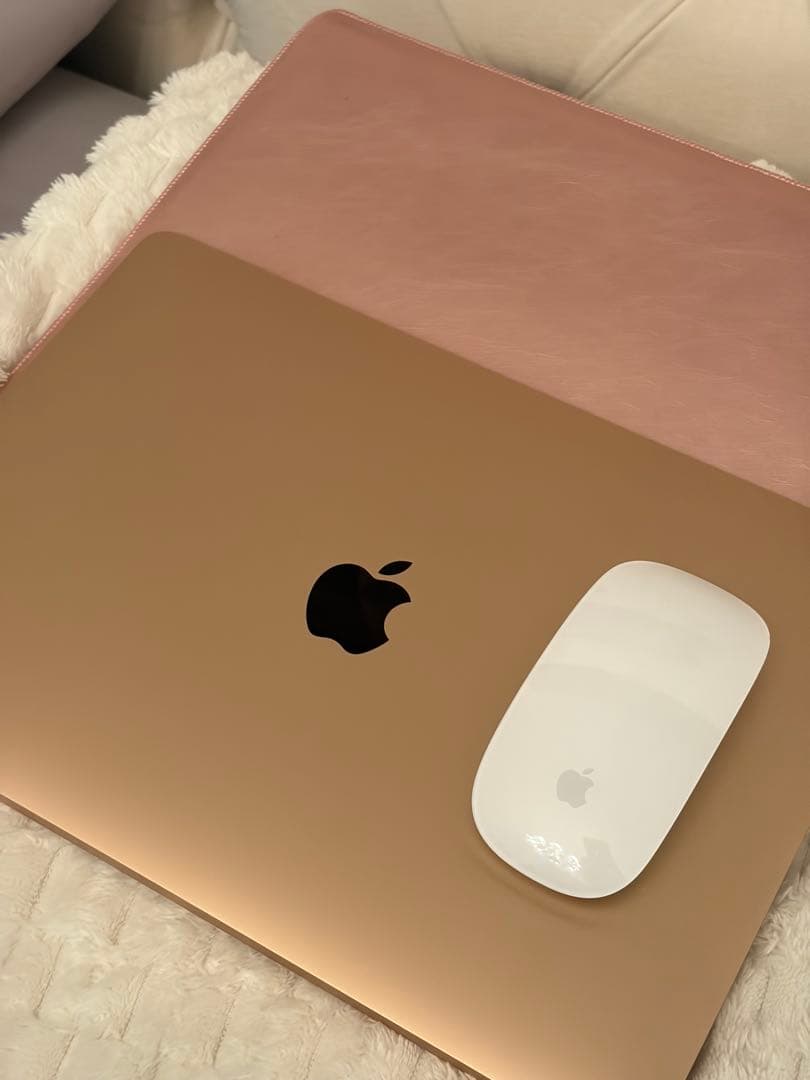 MacBook Air 2018 ローズゴールド　MacBook本体　マウス付き