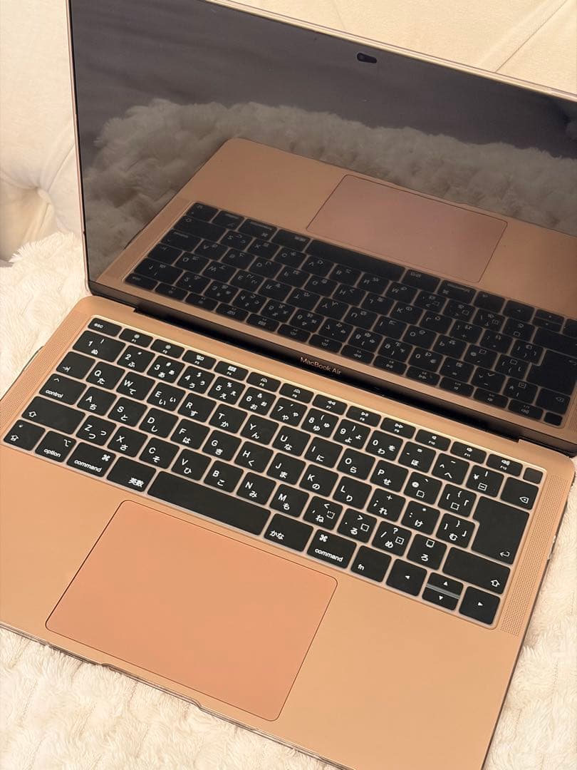 MacBook Air 2018 ローズゴールド　MacBook本体　マウス付き