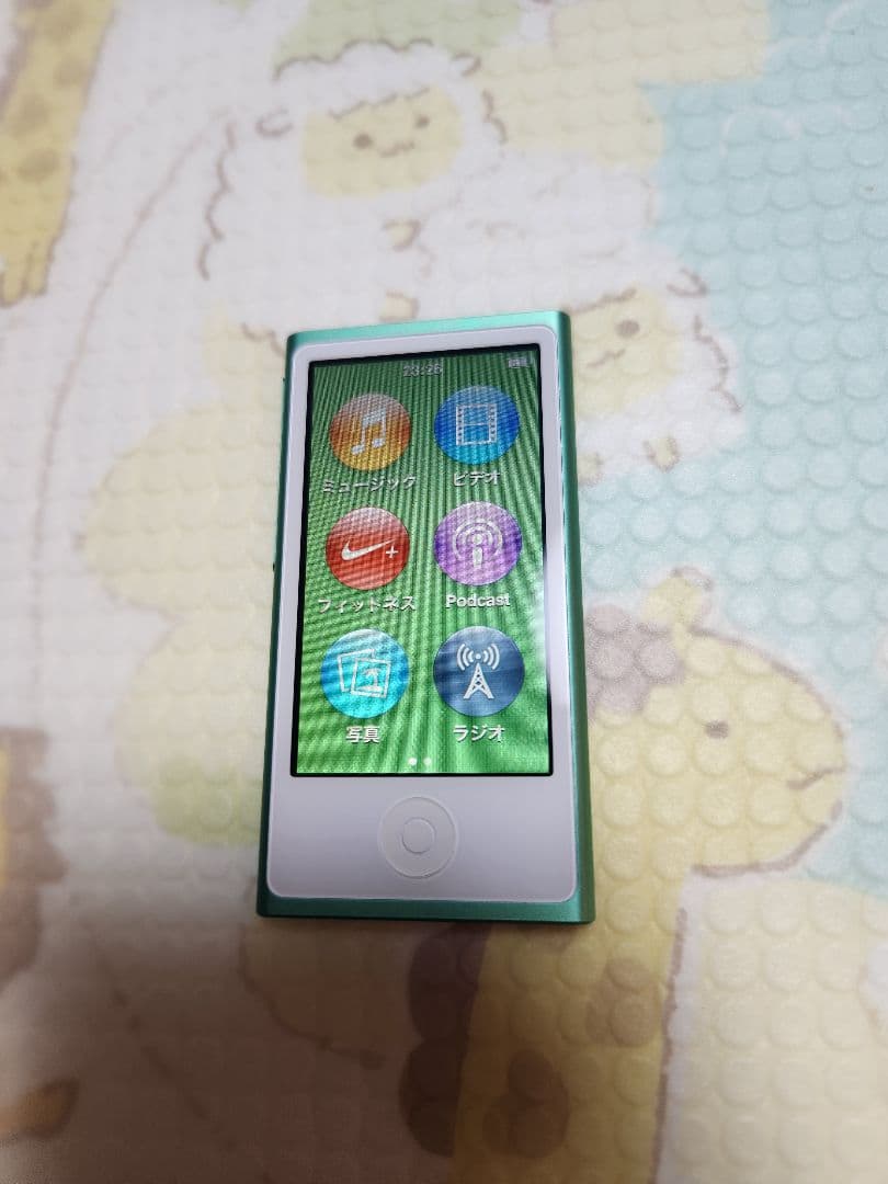 iPod nano 第7世代 16GB グリーン 美品 動作確認済み