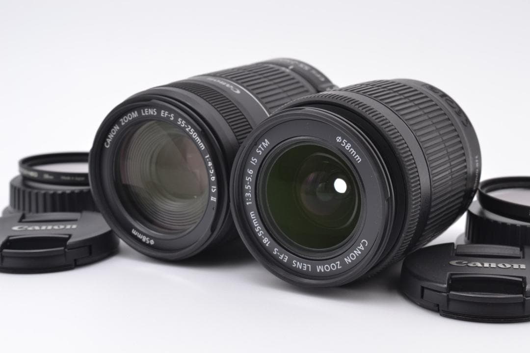 ■ 美品 S数極少 ■ キャノン　Canon Kiss X7 ダブルズームキット