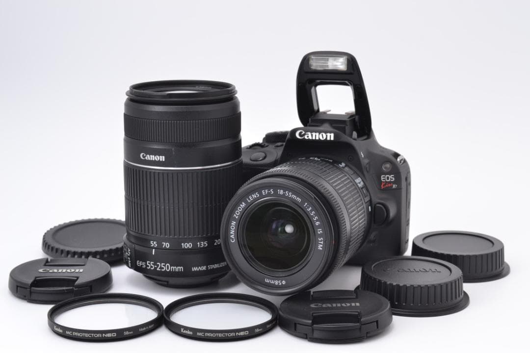■ 美品 S数極少 ■ キャノン　Canon Kiss X7 ダブルズームキット