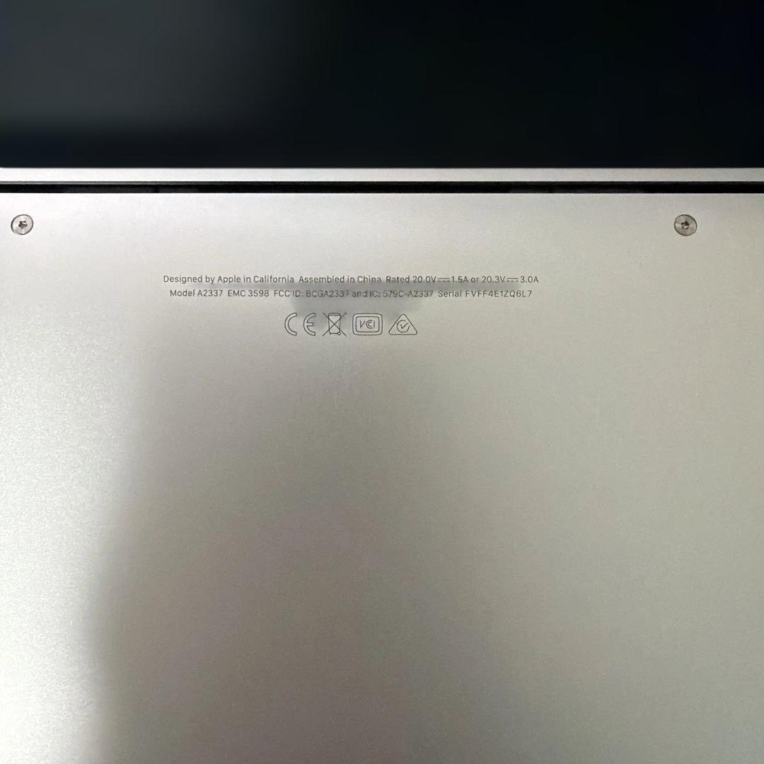 Apple MacBook Air M1 スペースグレイ