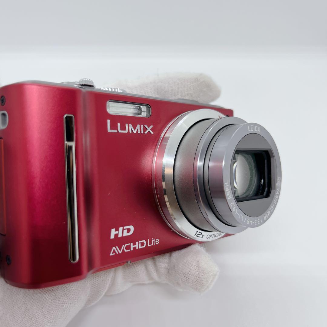 【動作確認済】Panasonic Lumix DMC-TZ10 レッ ド 充電器