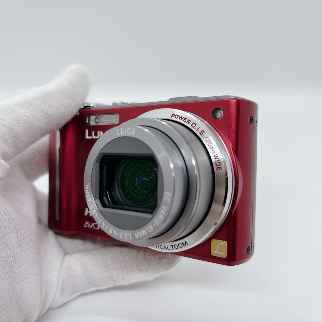 【動作確認済】Panasonic Lumix DMC-TZ10 レッ ド 充電器