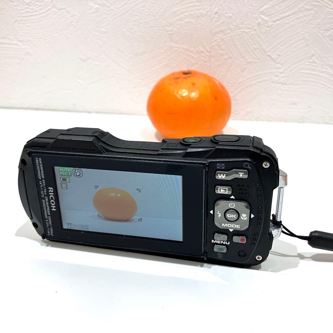RICOH リコー デジタル カメラ WG-60 レッド 防水 耐衝撃 動作OK