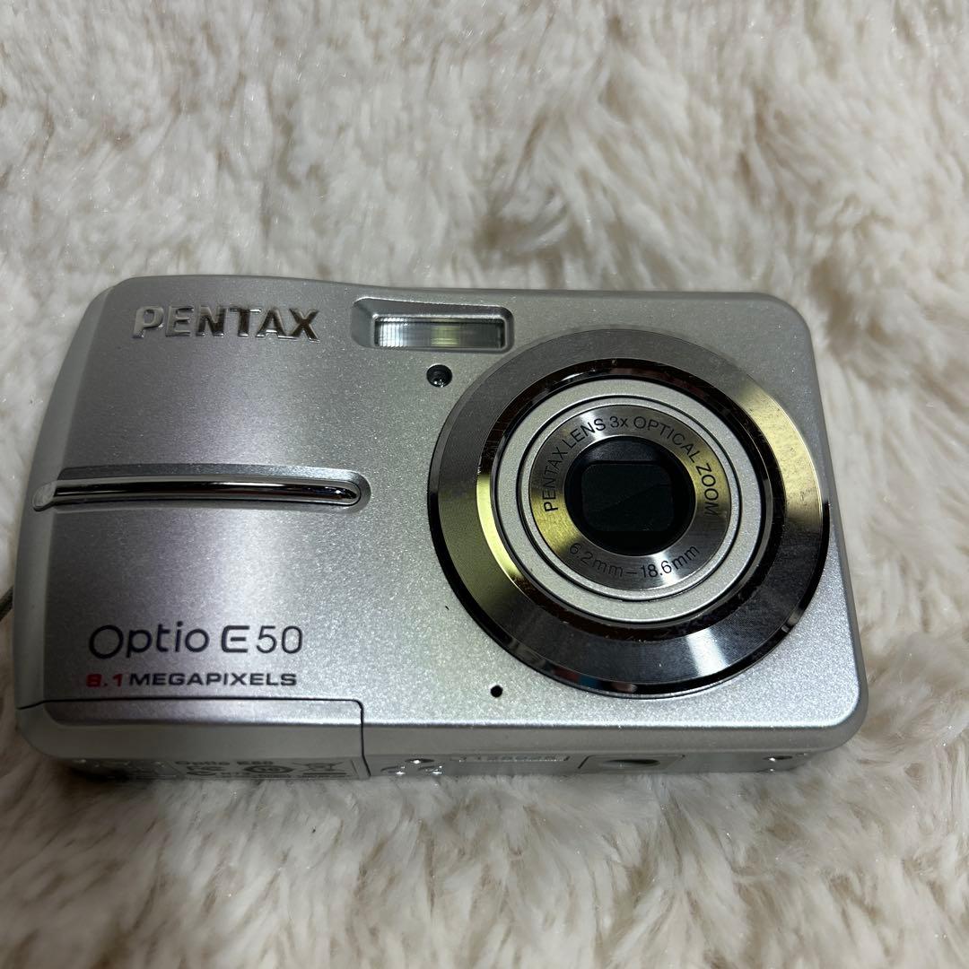 【美品】PENTAX ペンタックス Optio E50 シルバー