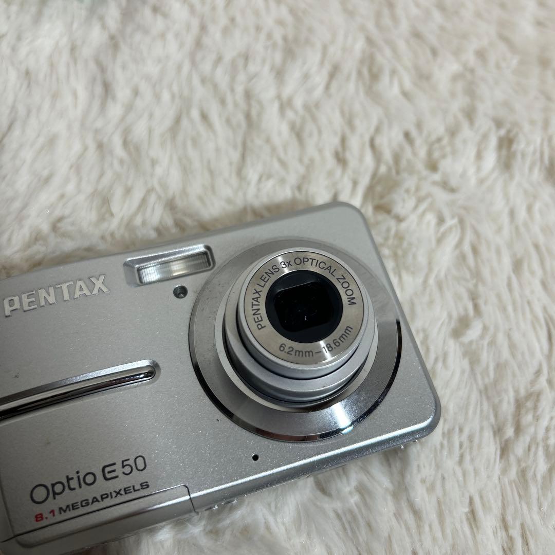 【美品】PENTAX ペンタックス Optio E50 シルバー