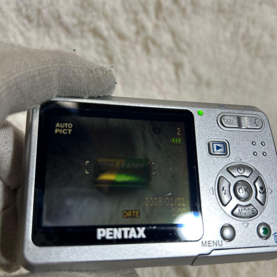 【美品】PENTAX ペンタックス Optio E50 シルバー