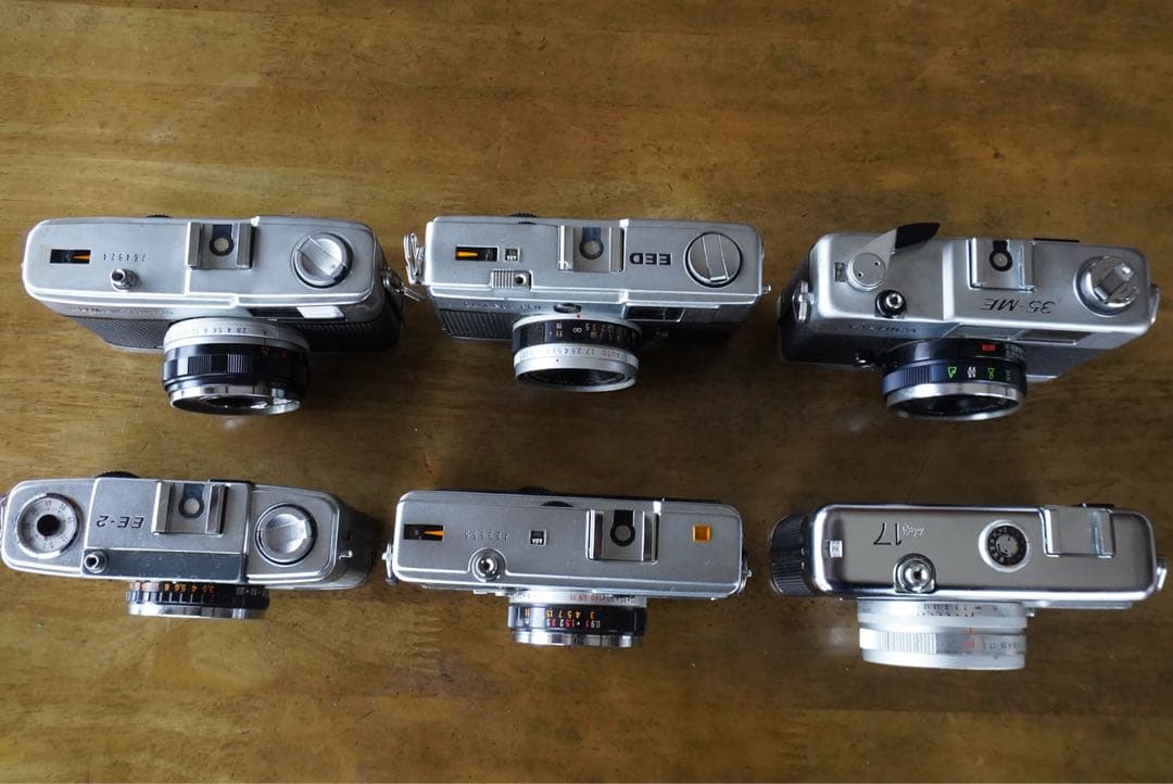 コンパクトフィルムカメラ　6台ジャンクセット