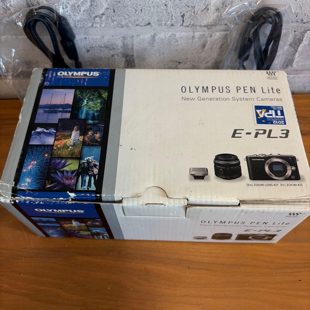 OLYMPUS PEN Lite E-PL3 レンズセット シルバー