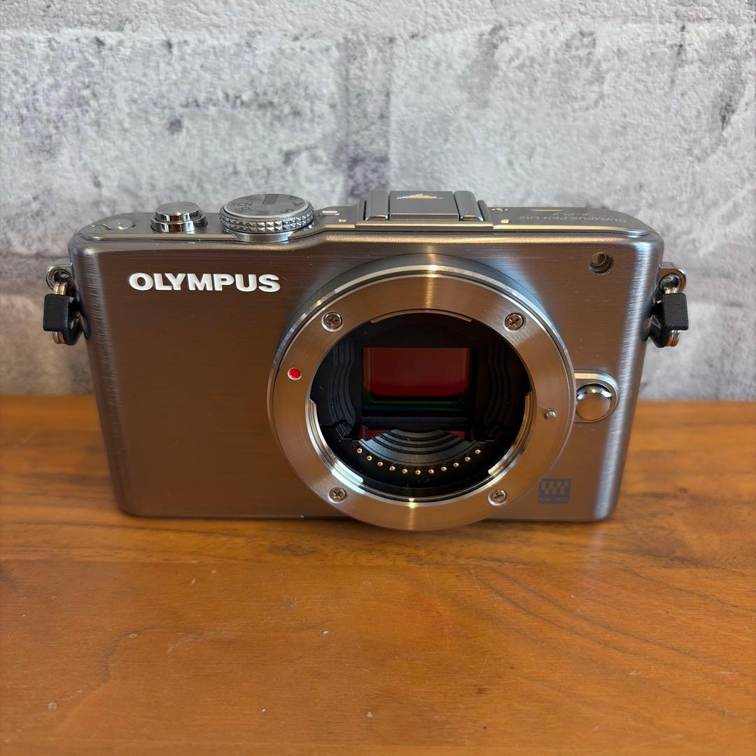 OLYMPUS PEN Lite E-PL3 レンズセット シルバー