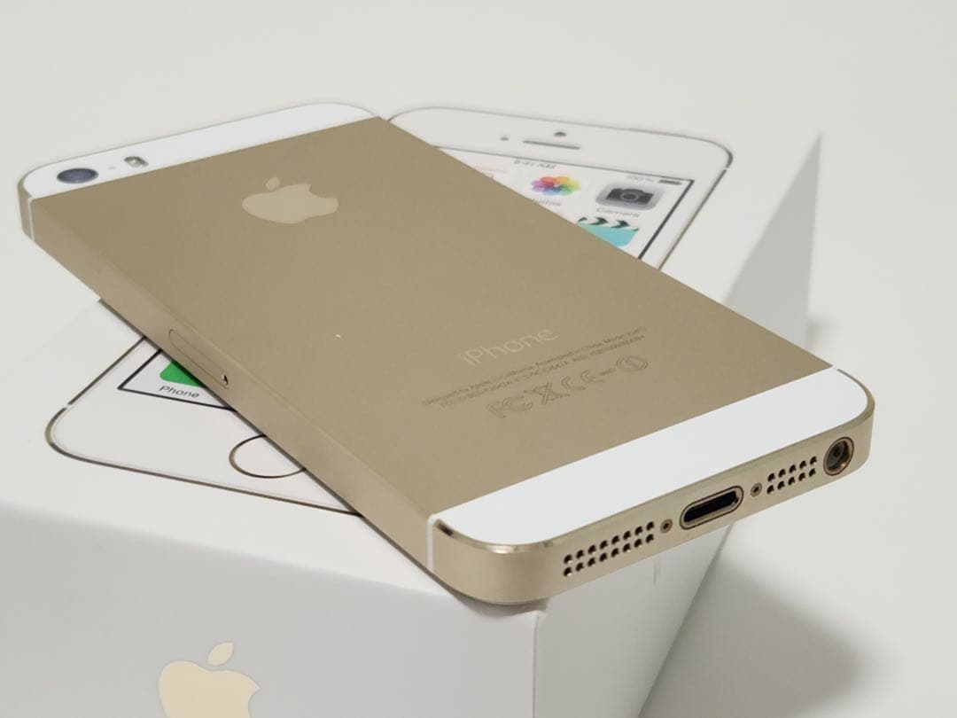 Apple iPhone5s 32GB ゴールド