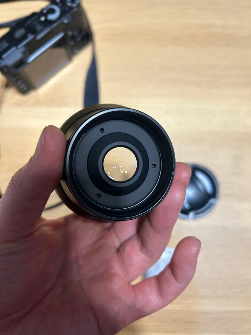 フジフィルム X100S ブラックリミテッド　テレコンレンズ