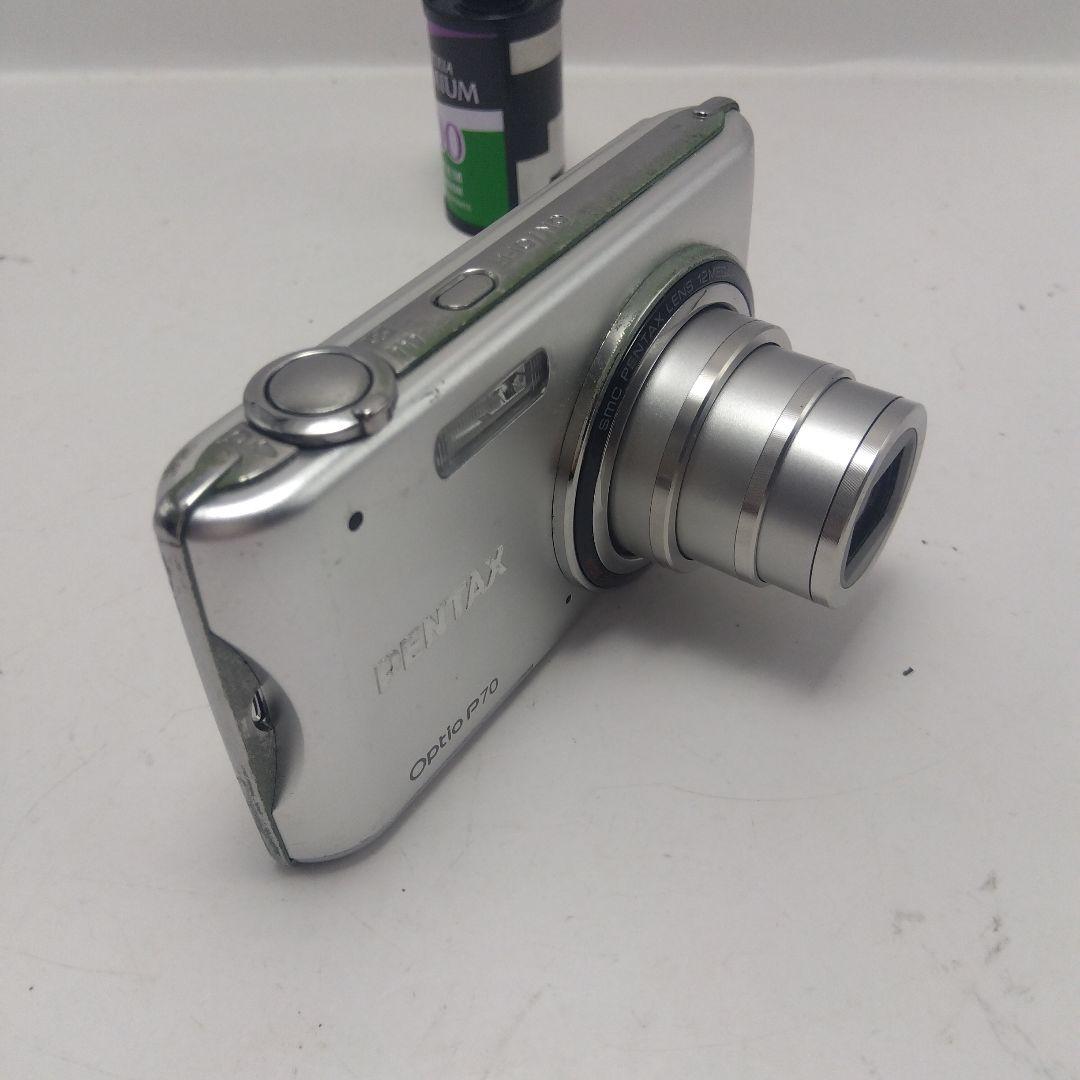 動作品 PENTAX Optio P70 オールド コンデジ