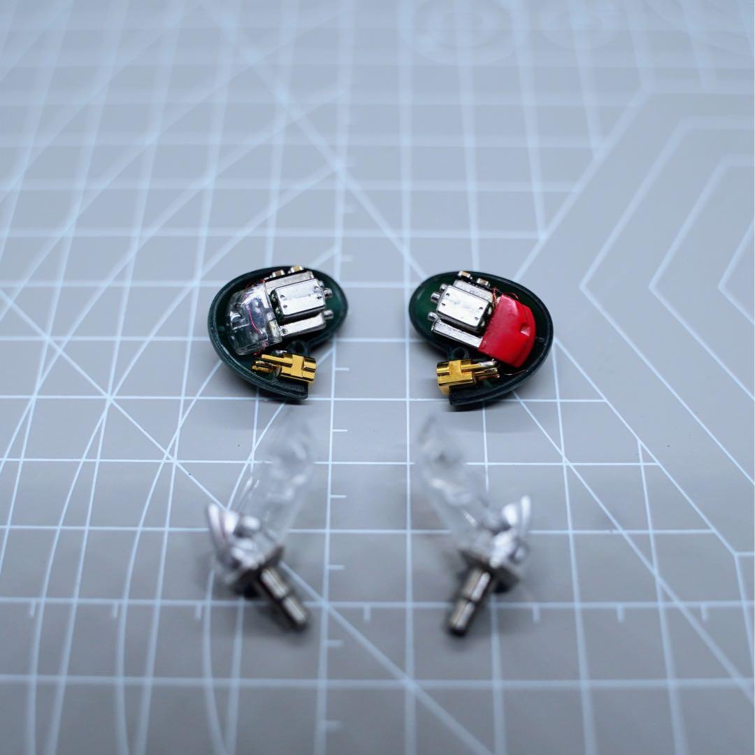 ジェイドグリーン ついにDIY SE846(第2世代) 純正12BAユニット使用