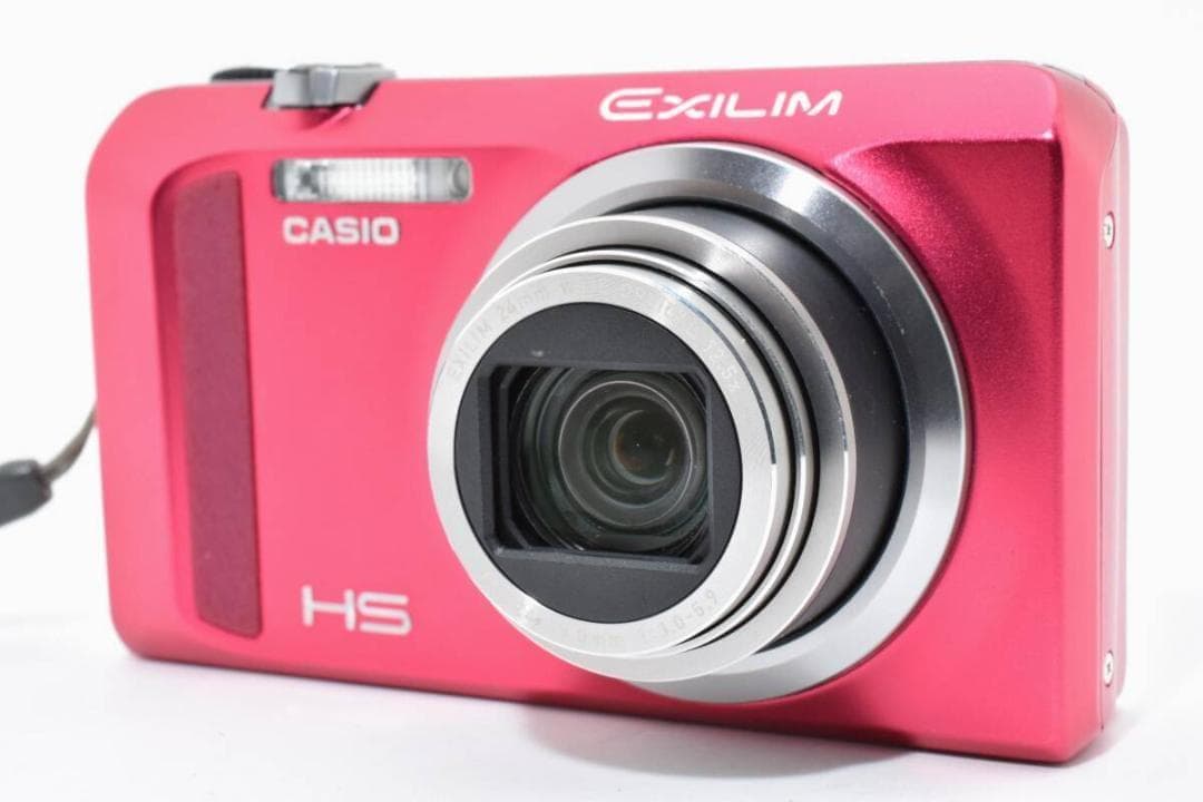 極美品　カシオ　CASIO EXILIM EX-ZR500 レッド ＃A520