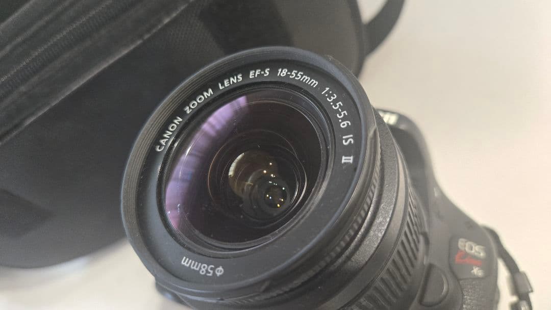 【動作確認済】Canon EOS Kiss X5 レンズキット カメラバッグ付