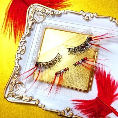 ❤感謝品★白夜叉★装飾まつげ★送無料●即買不可