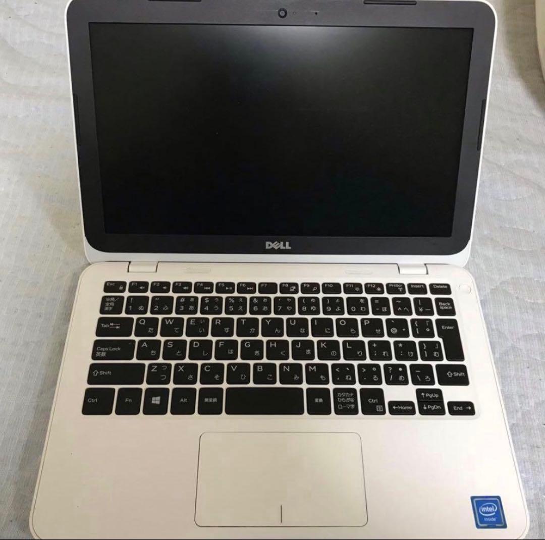 値下げ❗️【美品】DELL ノートPC ホワイト