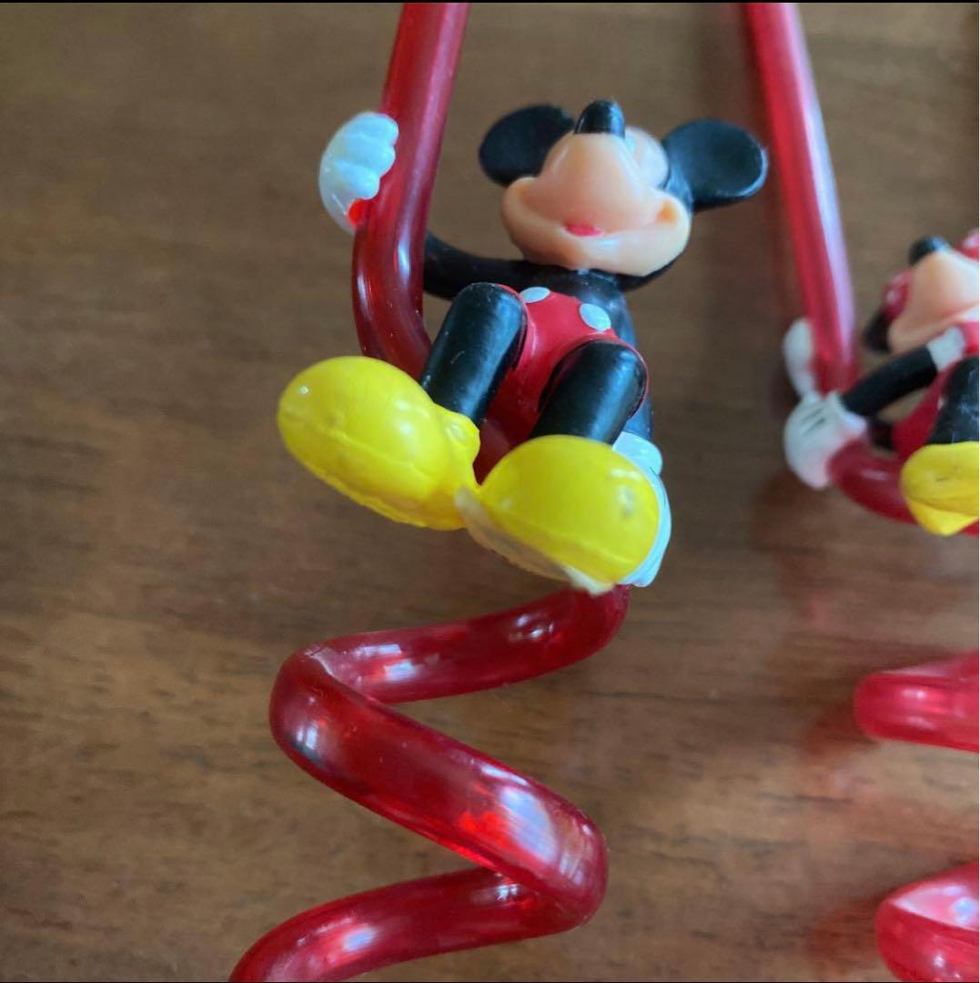 Disney ディズニー 東京ディズニーランド ストロー 6本 セット レトロ