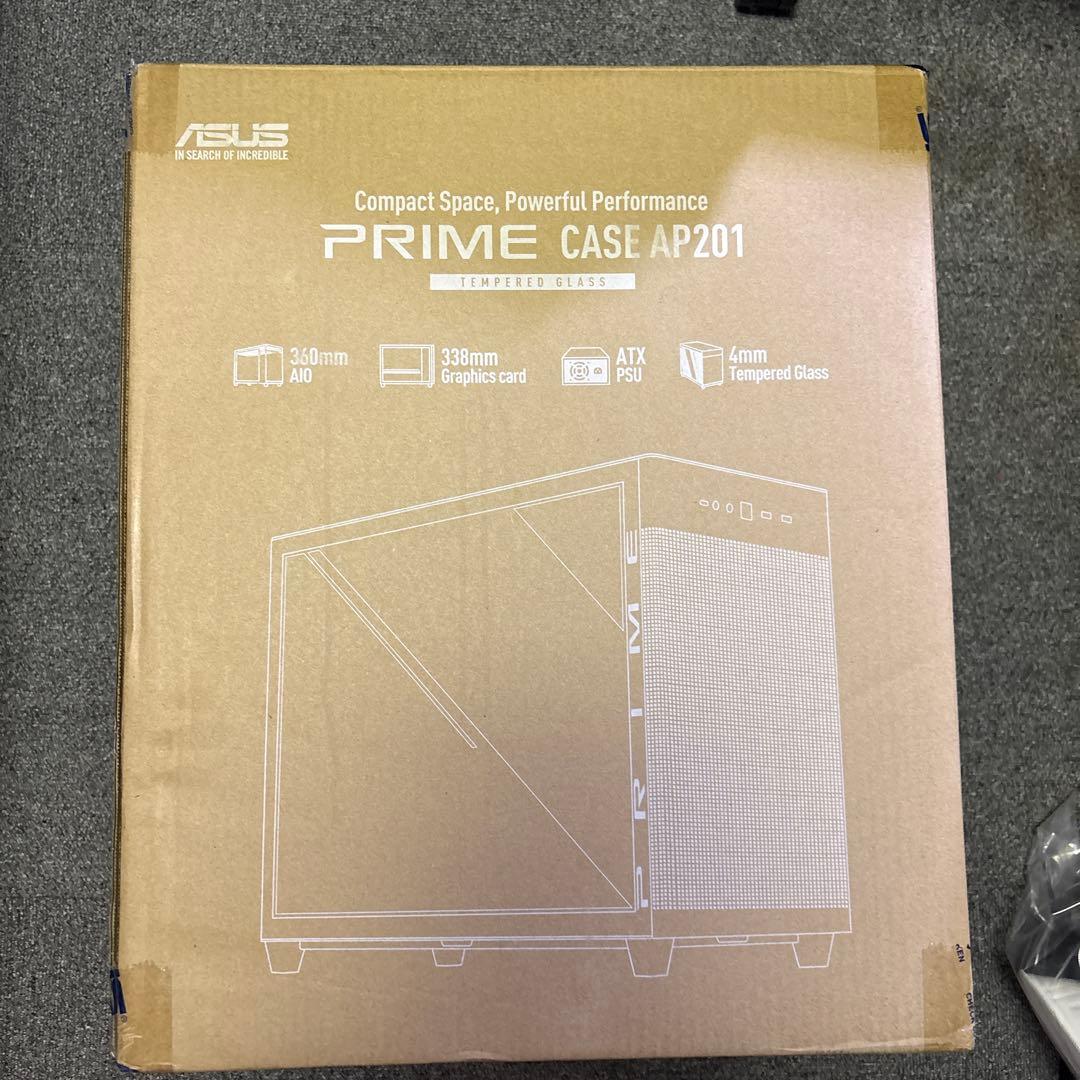 ASUS AP201 PRIME CASE TG 強化ガラス