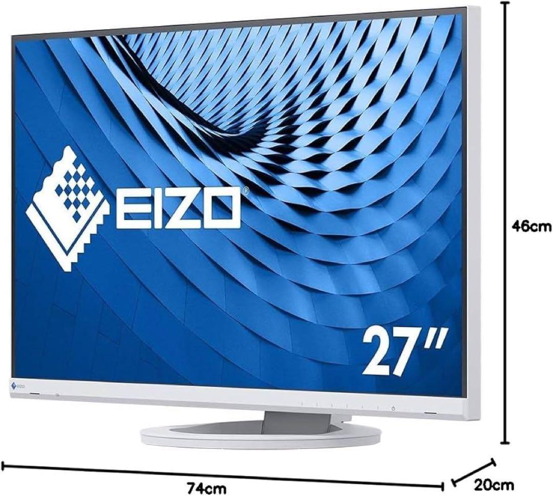 EIZO 27.0型カラー液晶モニター EV2760-WT